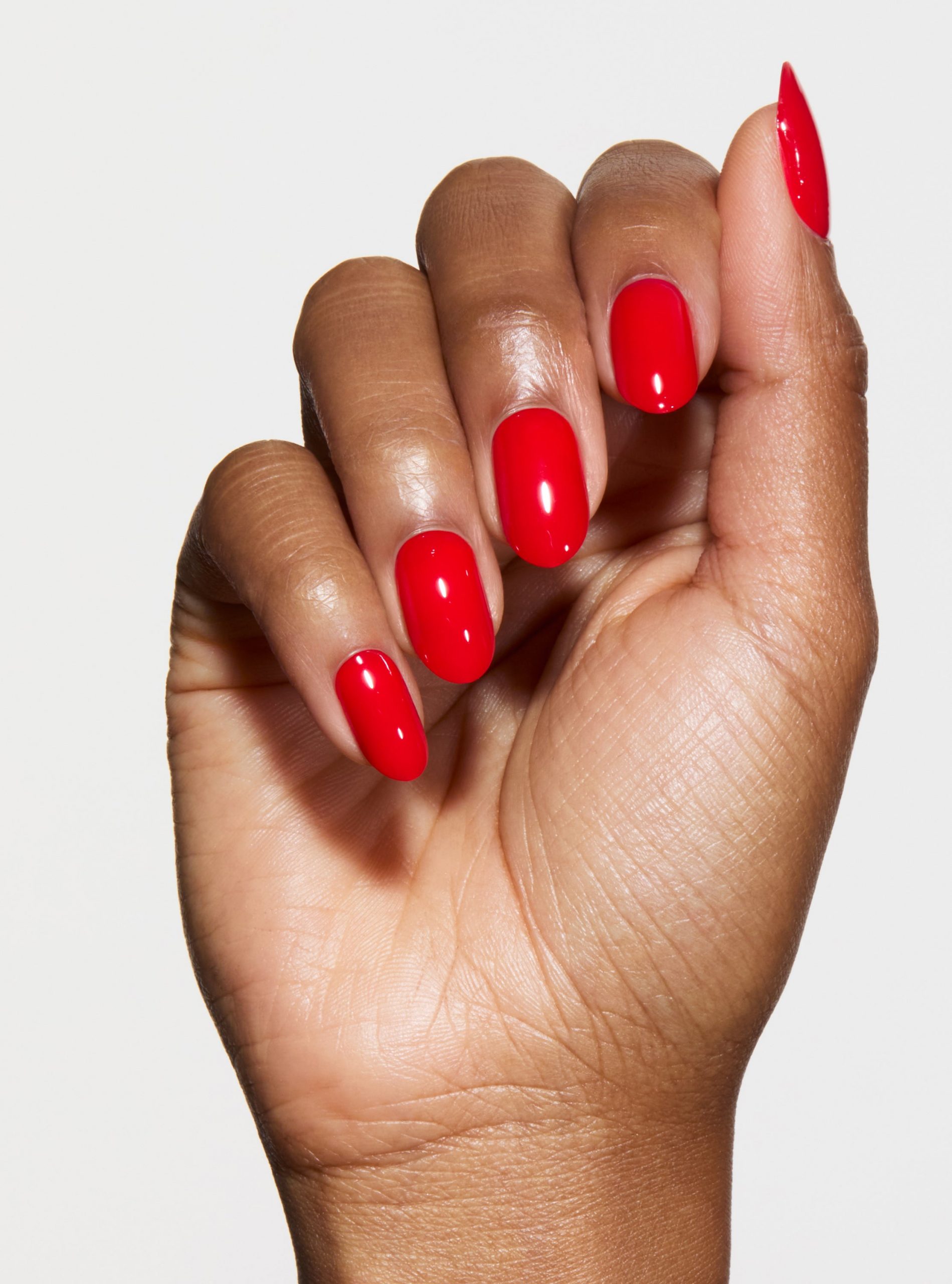 Vibrant Cherry Red Visual Idea Vibrant Cherry Red Visual Idea — Short Gel Nails 2027