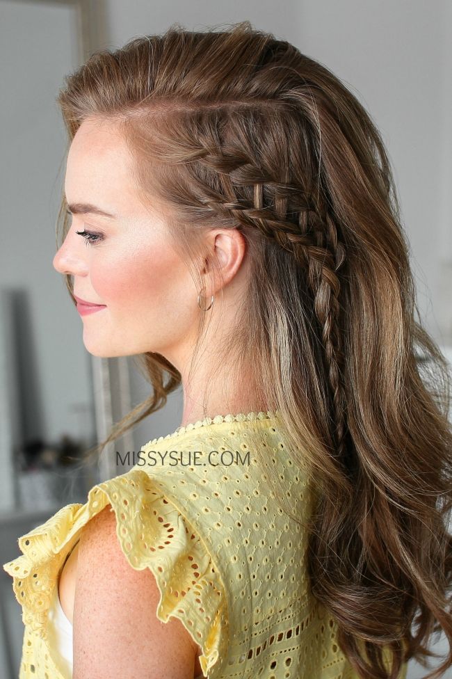 Ladder Braid with Accents Ladder Braid with Accents — Side Braided Hairstyles 2027