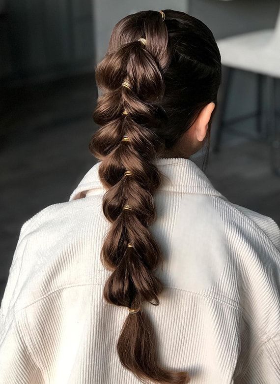 Dark Brown Visual Idea Dark Brown Visual Idea — Heatless Hairstyles 2027