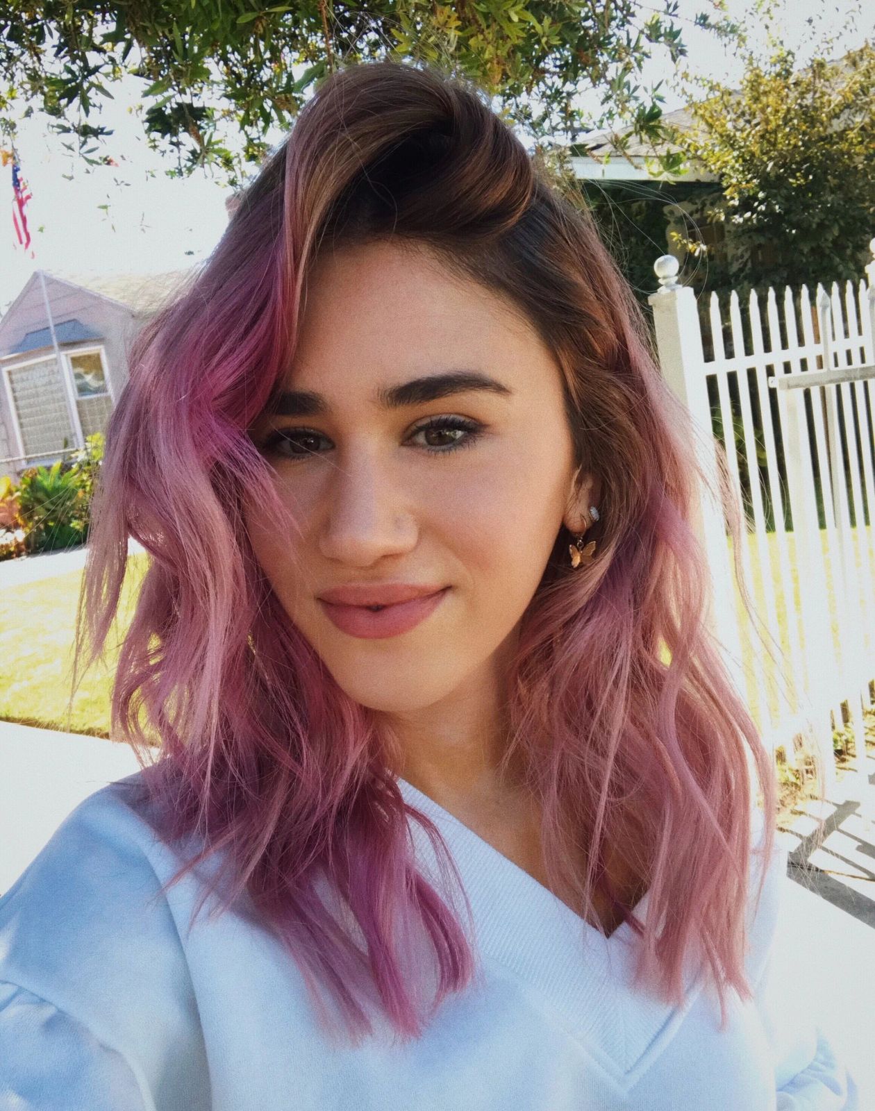 Vibrant Pink With Darker Roots — Pink Hair 2027