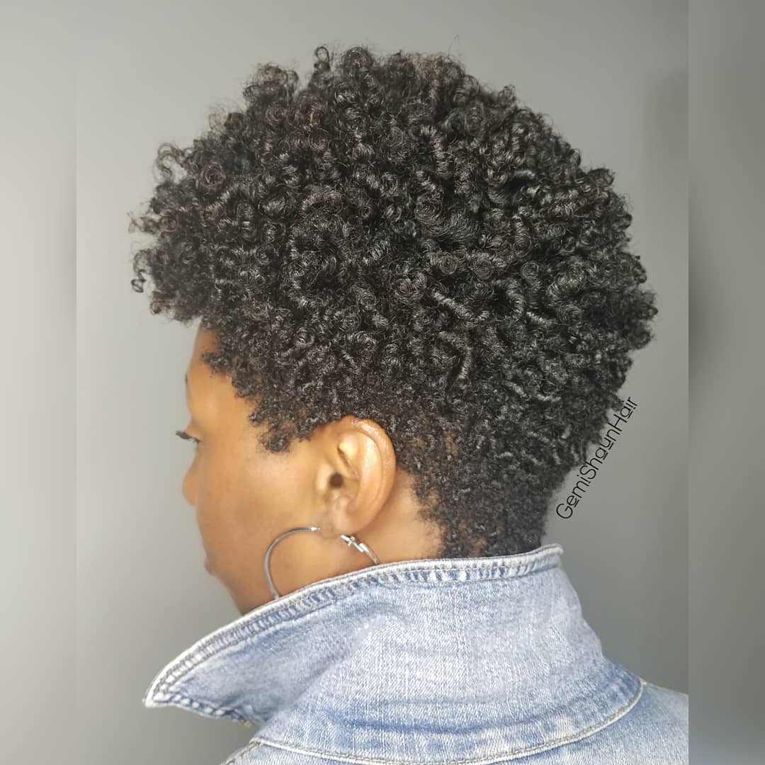 Short Layered Afro Shape Short Layered Afro Shape — 4C Hairstyles 2027