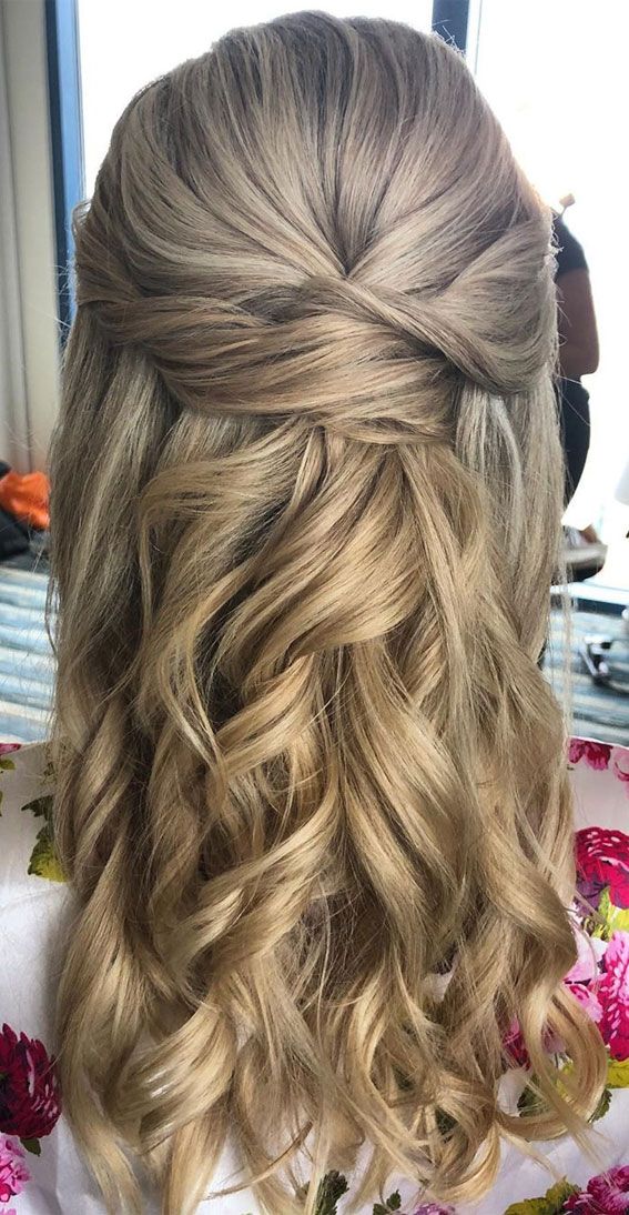 Ash Blonde Visual Idea Ash Blonde Visual Idea — Half Up Half Down Hairstyles 2027 with Weave