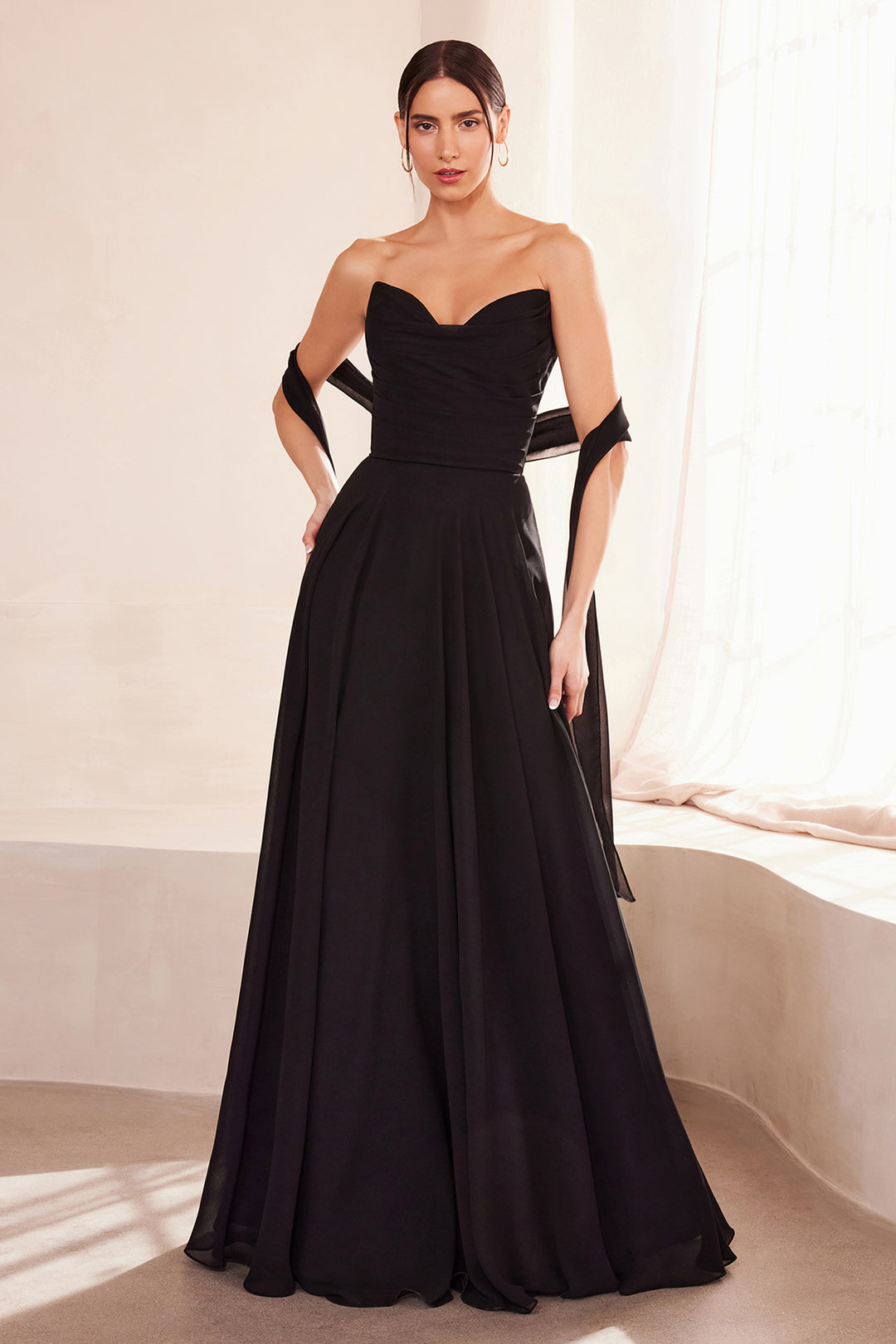 Black Strappy Heels Outfit Idea Black Strappy Heels Outfit Idea — Chiffon Dress Outfits 2027