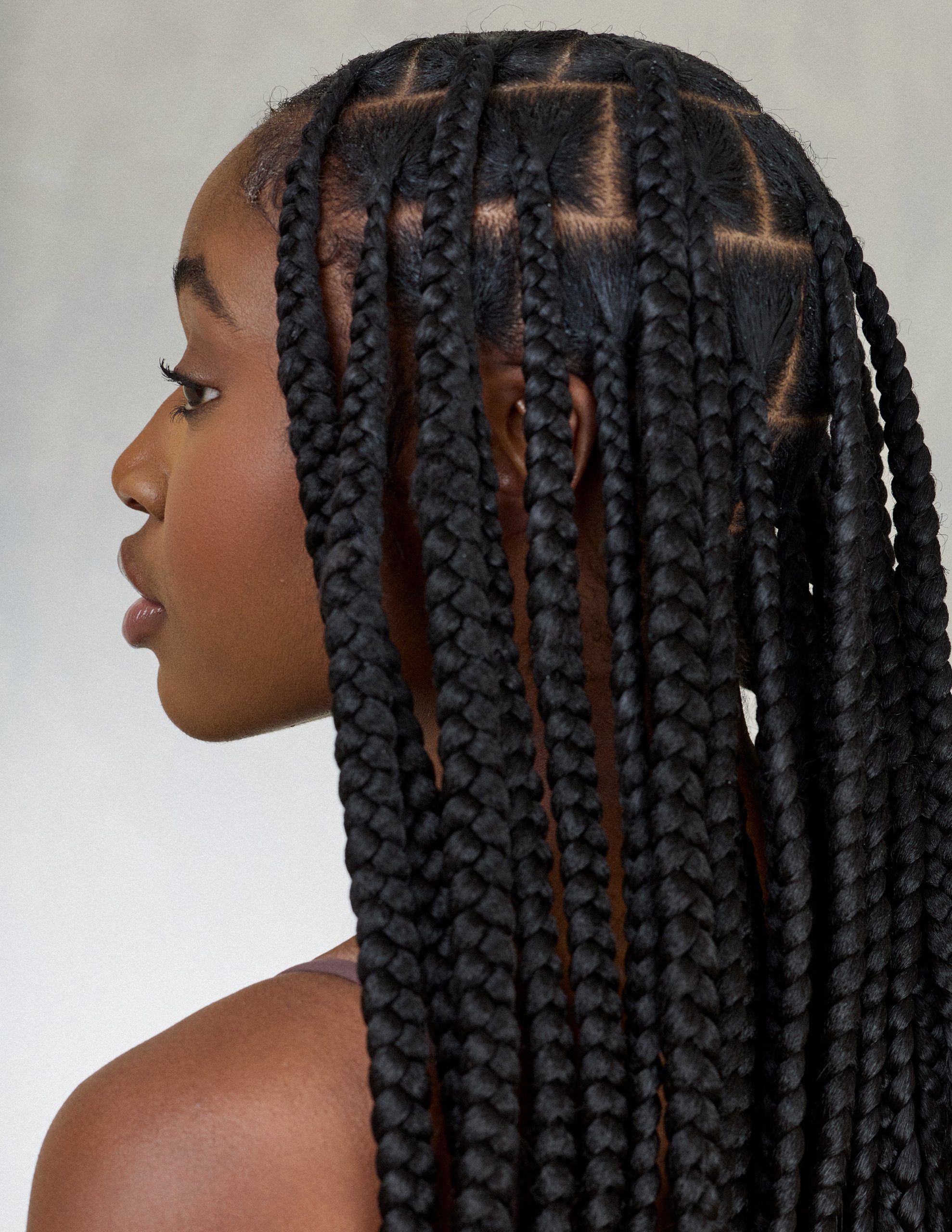 Black Visual Idea — Long Knotless Braids 2027