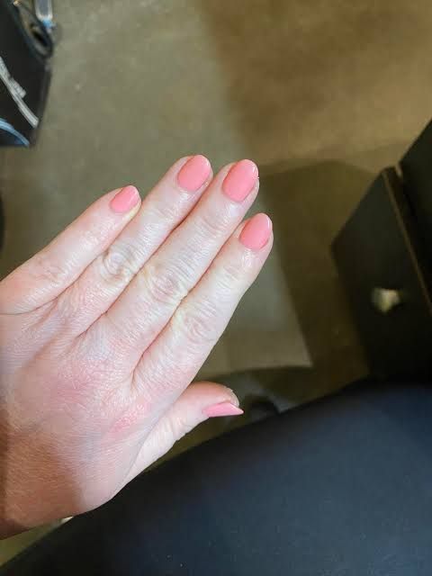 Solid Color Visual Idea — Nails 2027 for Pale Skin