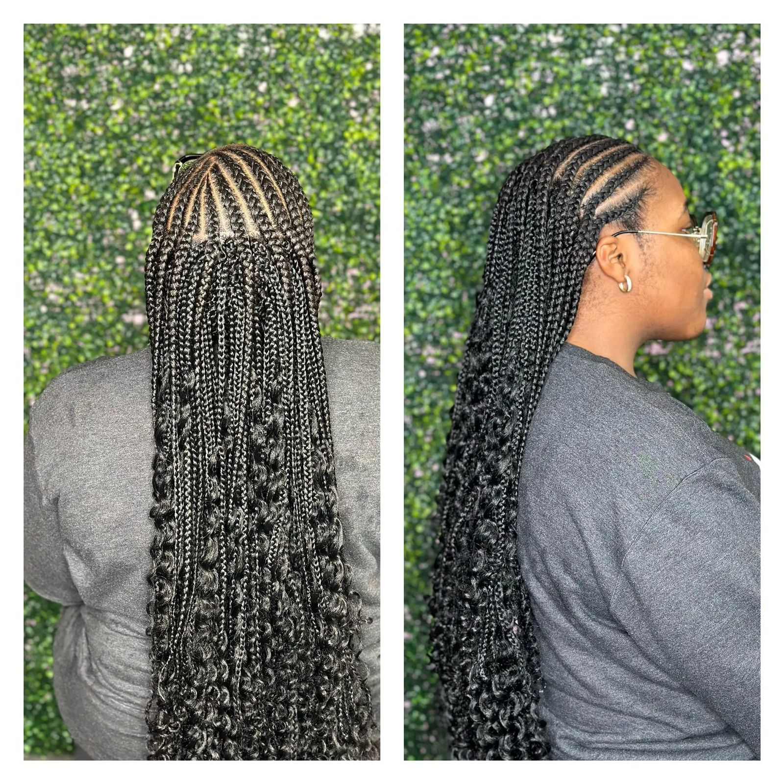 Braids Visual Idea Braids Visual Idea — Cornrows 2027 with Curls