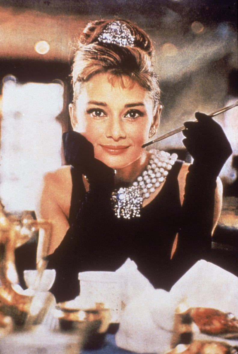 Sleek Black Sheath Dress with Opera Gloves and Tiara Sleek Black Sheath Dress with Opera Gloves and Tiara — Old Hollywood Outfits 2027