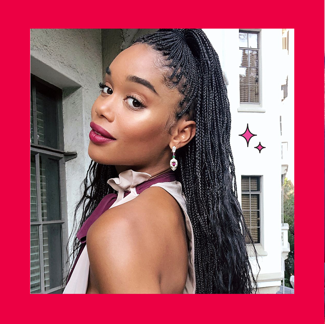 Neat Mid-Back Box Braids — Winter Braid Colors 2027 for Black Women