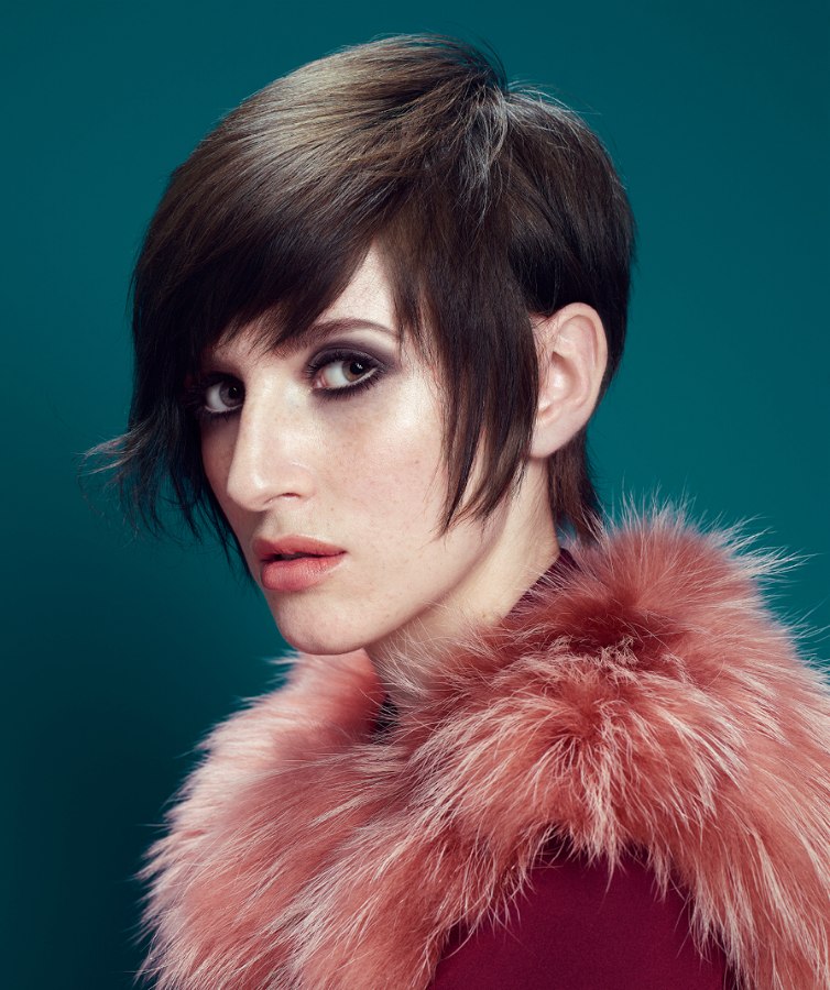 Dark Brown With Subtle Highlights Visual Idea Dark Brown With Subtle Highlights Visual Idea — Vintage Pixie 2027
