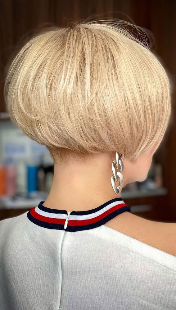 Blonde Visual Idea Blonde Visual Idea — Undercut Bob 2027