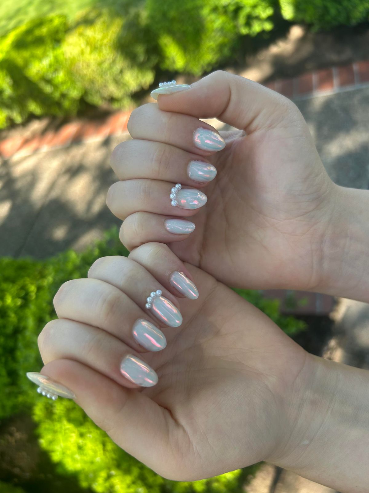 Shimmer Visual Idea — 30th Birthday Nails 2027