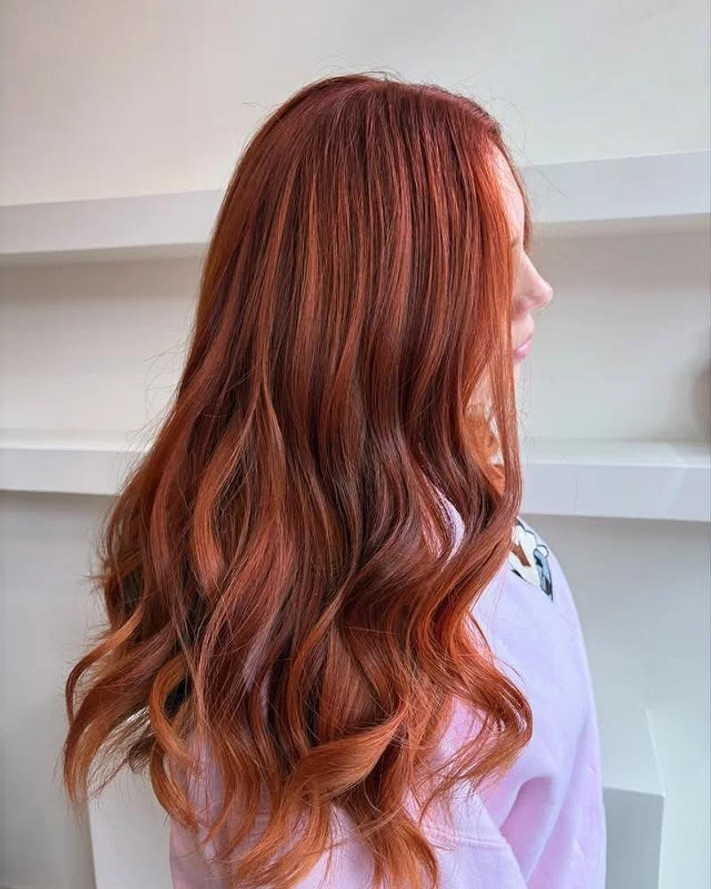 Vibrant Copper With Golden Undertones Vibrant Copper With Golden Undertones — Copper Penny Hair 2027