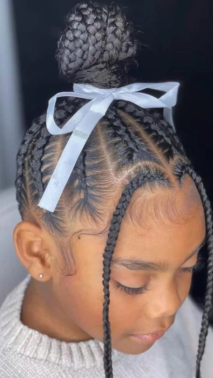 Braided Updo With Face-Framing Braids — Kids Braids 2027