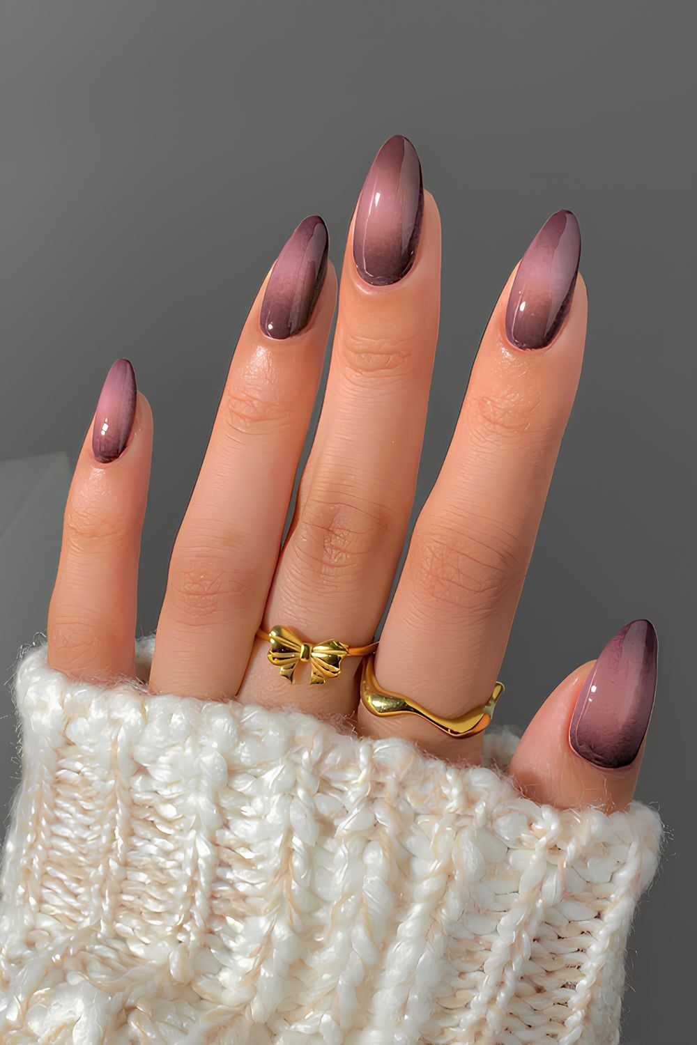 Glossy Cat-Eye Effect Visual Idea Glossy Cat-Eye Effect Visual Idea — Mauve Nails 2027