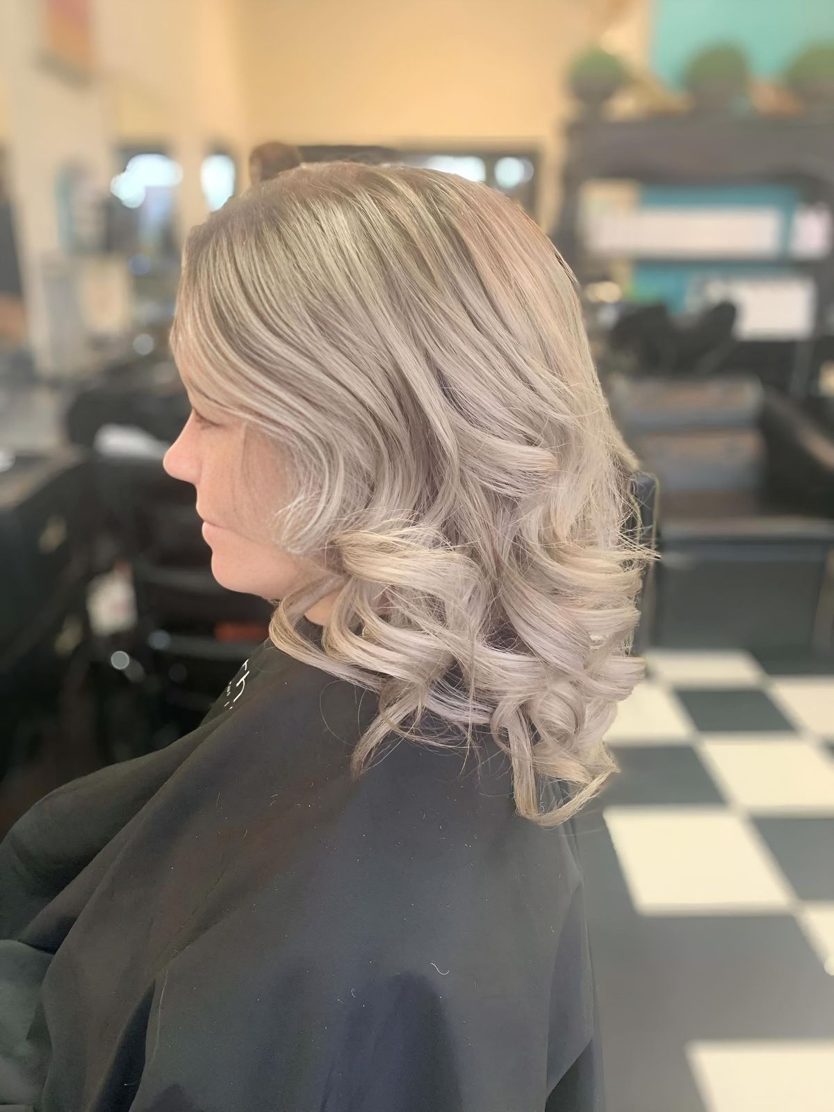 Side View Visual Idea — Blonde Hair 2027 for Pale Skin
