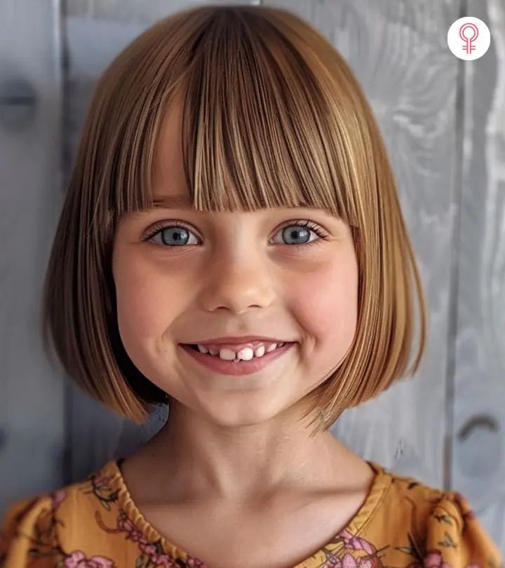 Light Brown Visual Idea — Bob 2027 for Little Girls