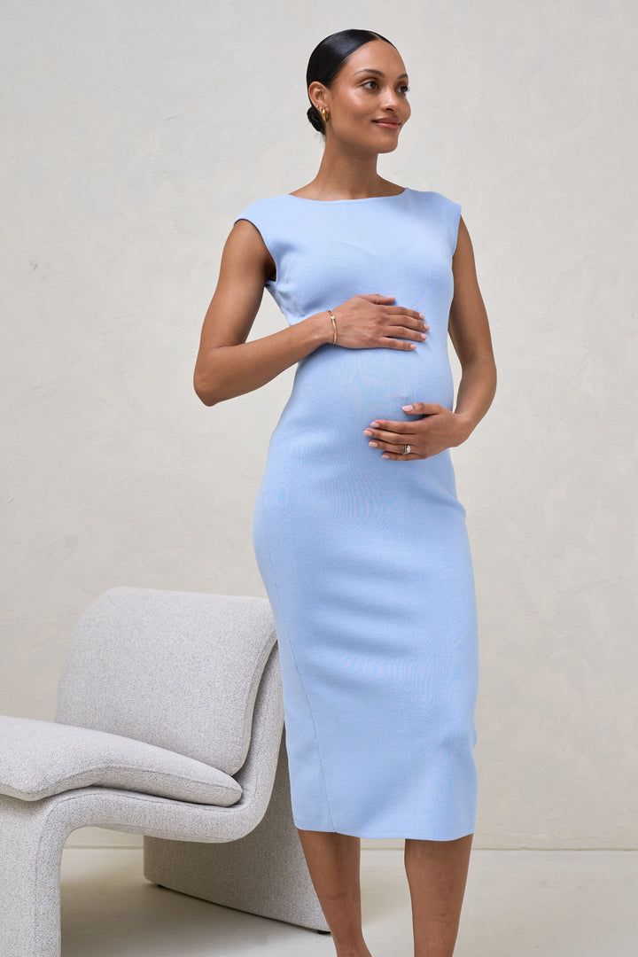 Emerald Green Knit Sleeveless Dress Emerald Green Knit Sleeveless Dress — Baby Shower Dress 2027 for Guest