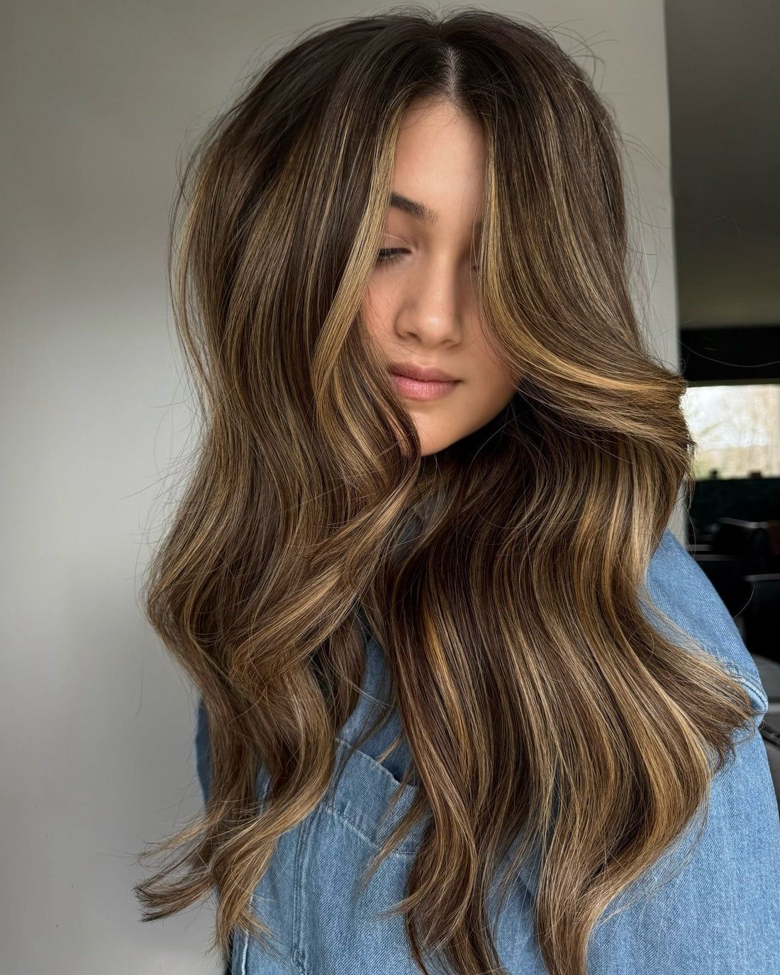 Wispy Bangs Visual Idea Wispy Bangs Visual Idea — Caramel Brown Hair 2027