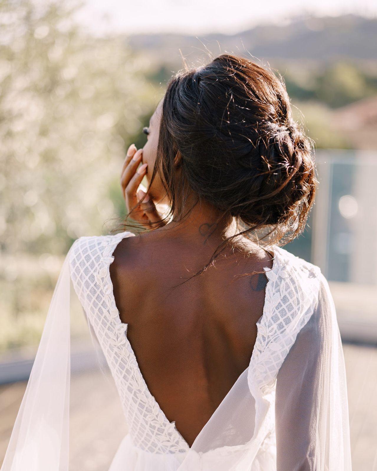 Soft Romantic Texture And Loose Tendrils Visual Idea Soft Romantic Texture And Loose Tendrils Visual Idea — Boho Braided Wedding Hair 2027