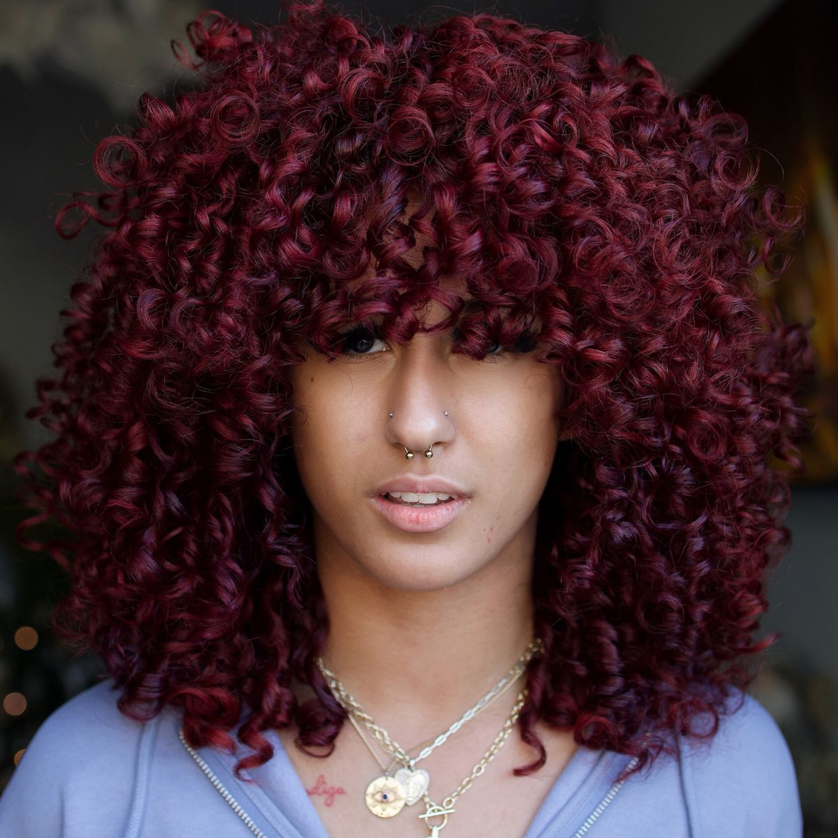 Rich Plum Mid-Back Waves Rich Plum Mid-Back Waves — Plum Hair 2027
