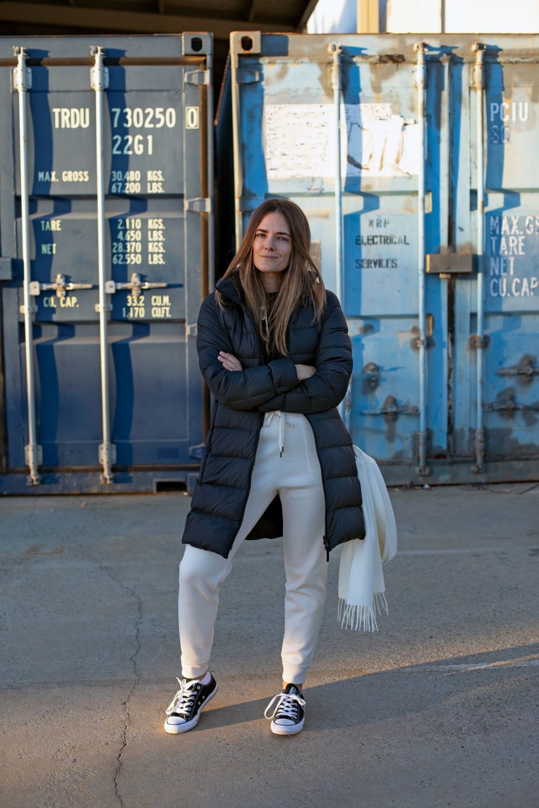 Casual Loungewear Outfit Idea — Winter Puffer Jacket Outfits 2027