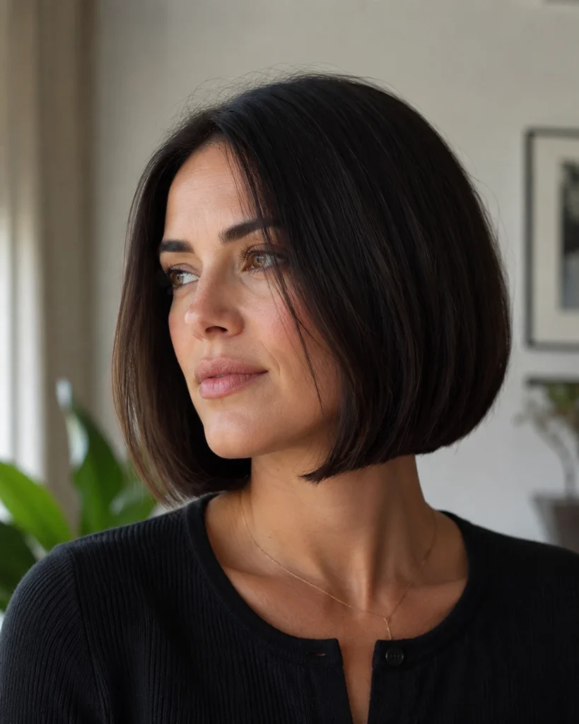 Classic Chin Length Blunt Bob Classic Chin Length Blunt Bob — Classic Bob 2027