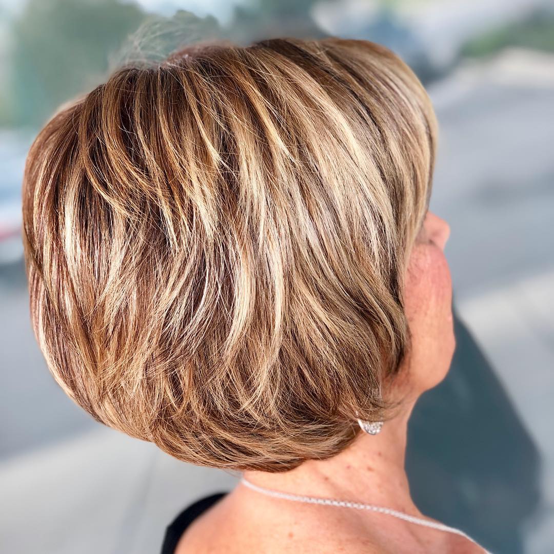 Dimensional Ash Blonde Chin Bob — Hair Color 2027 for Women Over 60