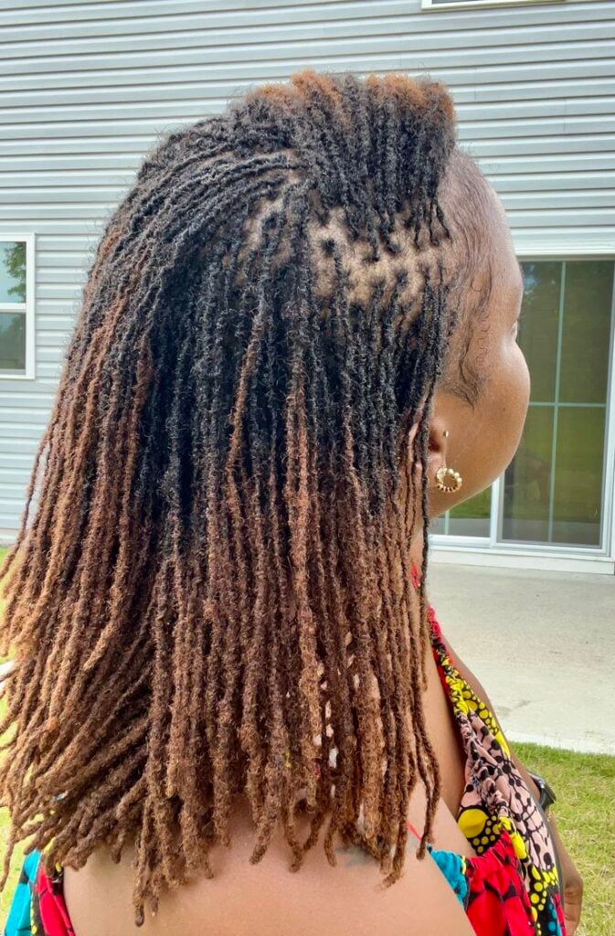 Loose Locs Pulled Back Loose Locs Pulled Back — Summer Locs Styles 2027