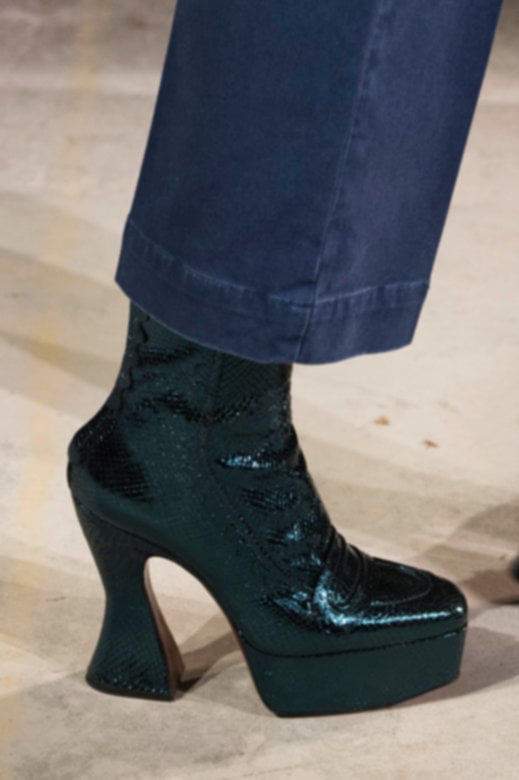 70s Revival: Snakeskin Platforms with Wide-Leg Denim 70s Revival: Snakeskin Platforms with Wide-Leg Denim — Platform Heels Outfits 2027