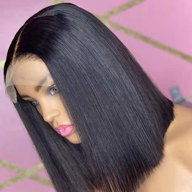 Sharp Blunt Black Bob — Lace Front Wig Styles 2027