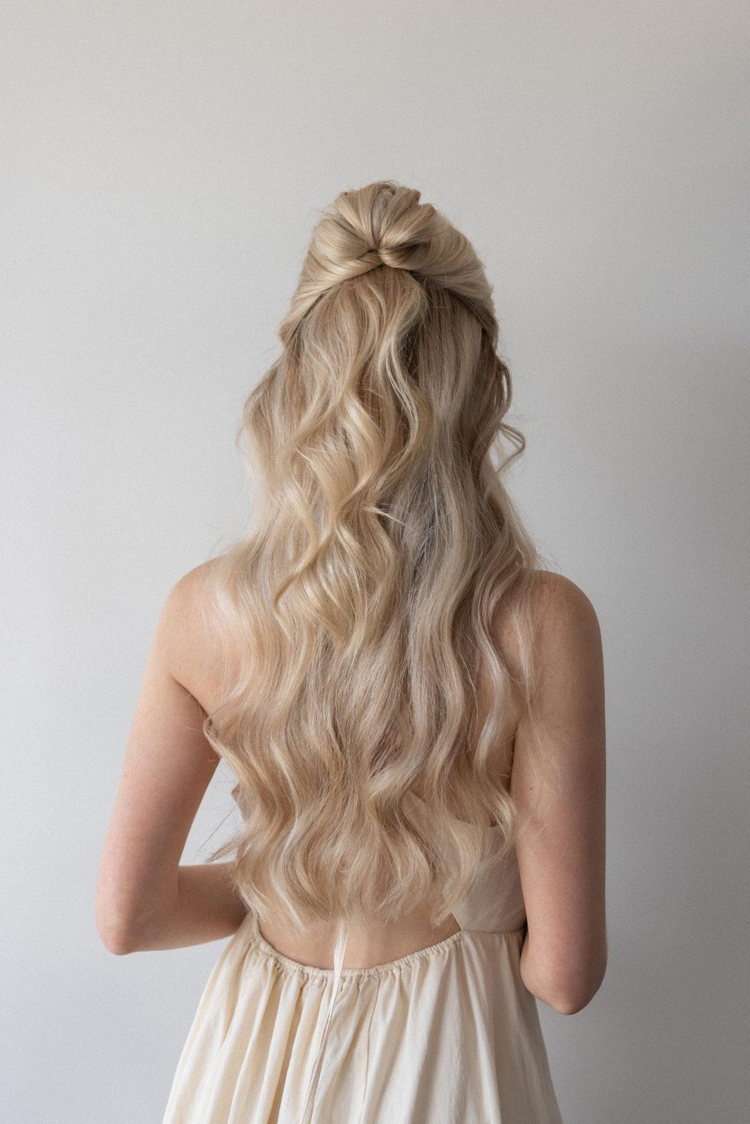 Back View Medium Crop Visual Idea — Down Graduation Hairstyles 2027