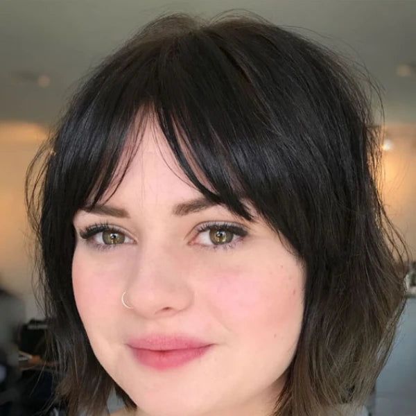 Dark Brown With Subtle Highlights Visual Idea Dark Brown With Subtle Highlights Visual Idea — Winter Haircuts 2027 for Round Faces
