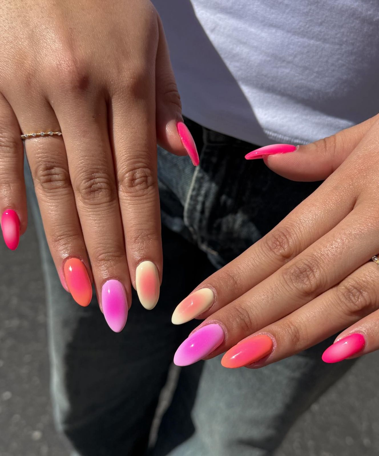Ombre Gradient Visual Idea Ombre Gradient Visual Idea — Neon Acrylic Nails 2027