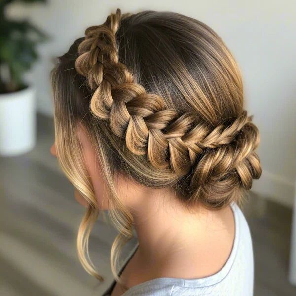 Braided Crown for Overnight Style Braided Crown for Overnight Style — Hairstyles to Sleep In 2027