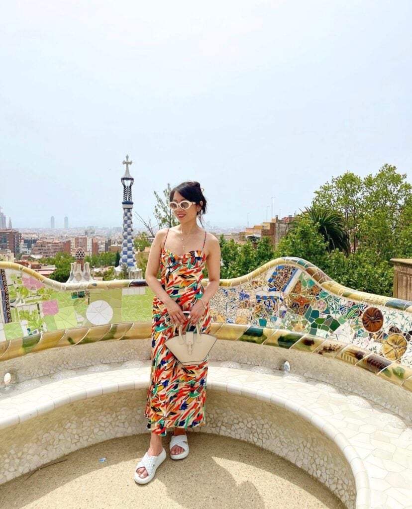 Bold Print Slip Dress for a European Summer Vacation — Summer Europe Outfits 2027