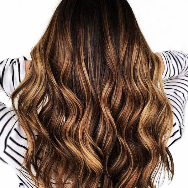 Wavy Thick Visual Idea Wavy Thick Visual Idea — Caramel Brown Hair 2027