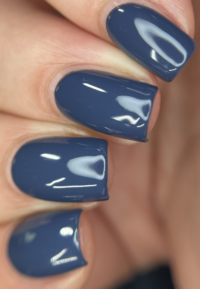 Glossy Visual Idea Glossy Visual Idea — Denim Nails 2027
