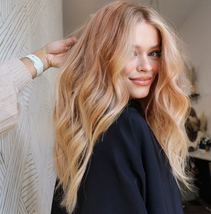 Strawberry Blonde With Blonde Highlights Visual Idea Strawberry Blonde With Blonde Highlights Visual Idea — Hair Color 2027 for Pale Skin