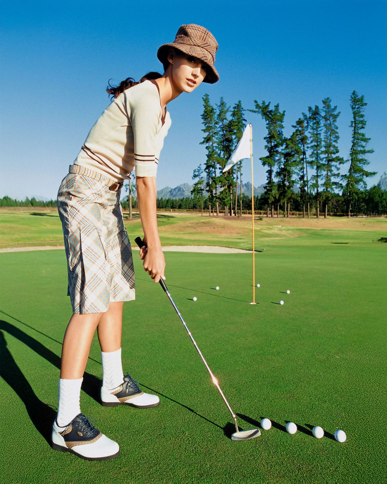 Front View Visual Idea — Golf Hairstyles 2027