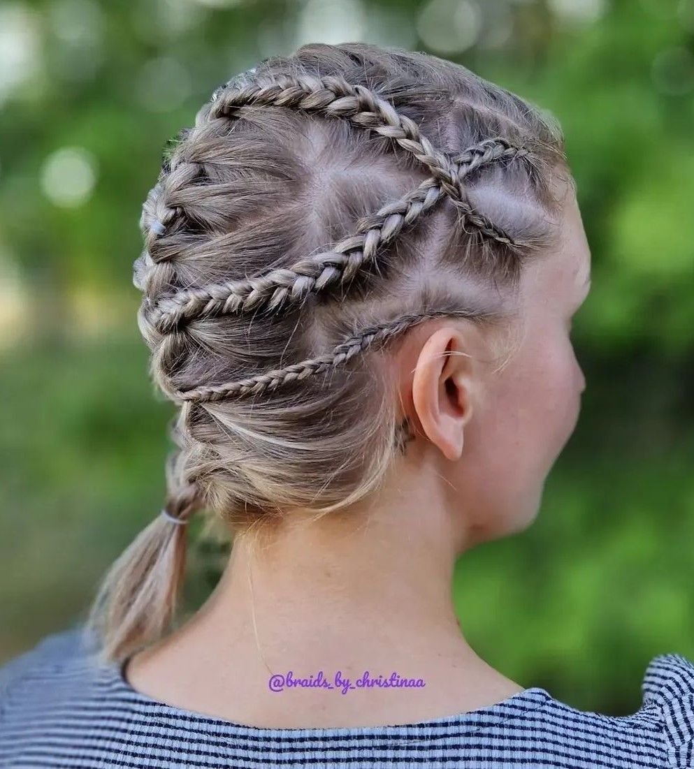 Collarbone Visual Idea — Little Girl Gymnastics Hairstyles 2027