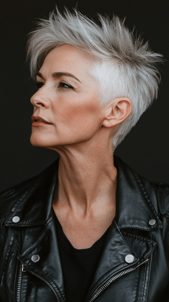Sophisticated Silver Pixie — Bold Pixie 2027