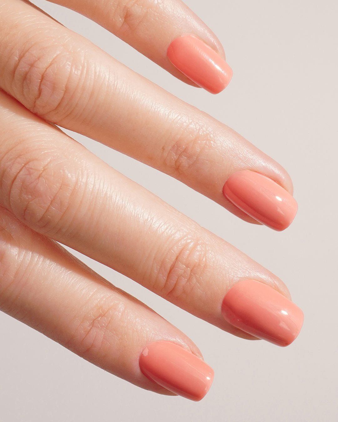Visual Idea Visual Idea — Peach Square Nails 2027