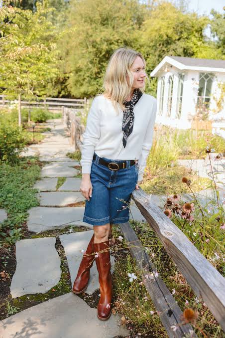 Knit Denim Outfit Idea Knit Denim Outfit Idea — Fall Outfit Trends 2026