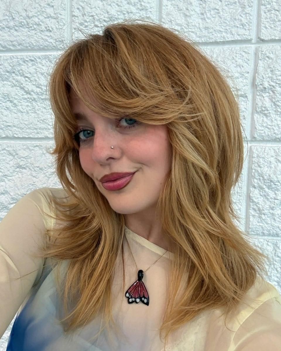 Honey Blonde Visual Idea Honey Blonde Visual Idea — Subtle Layered Haircut 2027