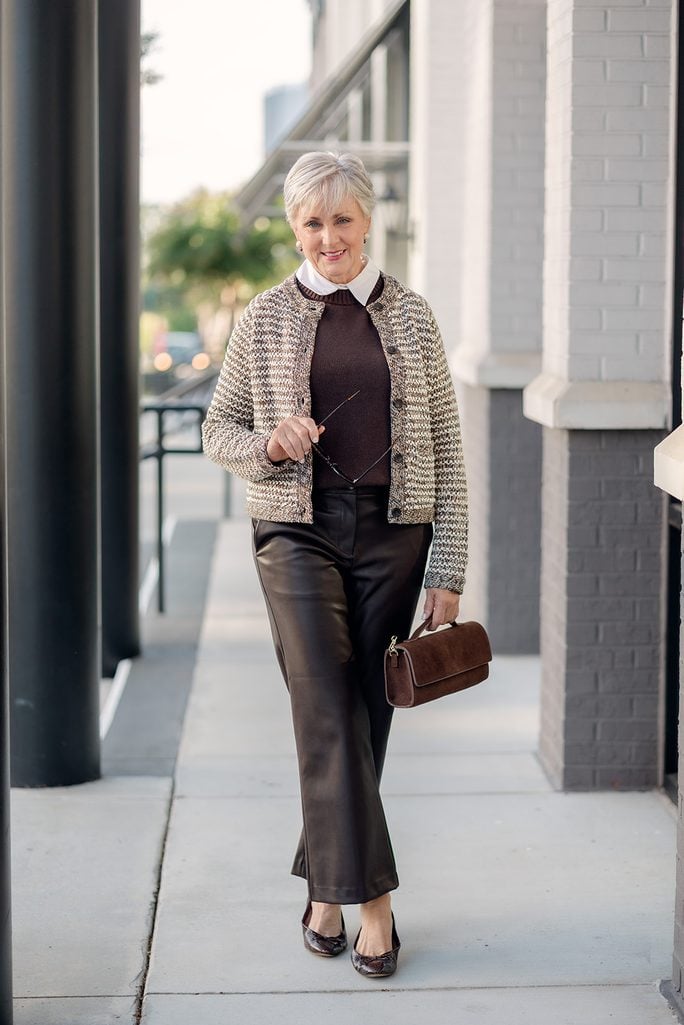 Fringed Tunic and Tapered Trousers: Bohemian Casual Style — Outfits 2027 for Women Over 60