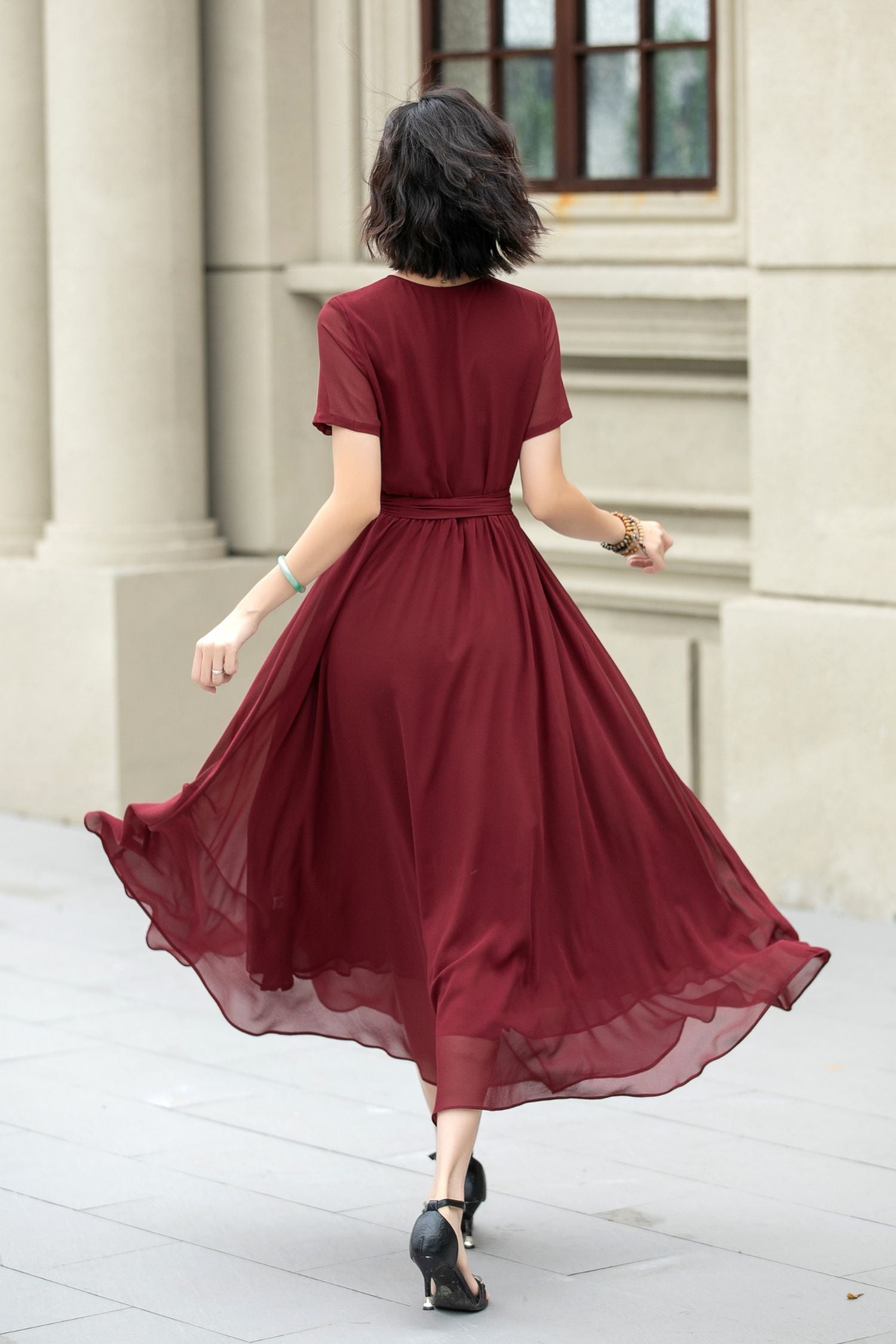 Casual Outfit Idea Casual Outfit Idea — Chiffon Dress Outfits 2027