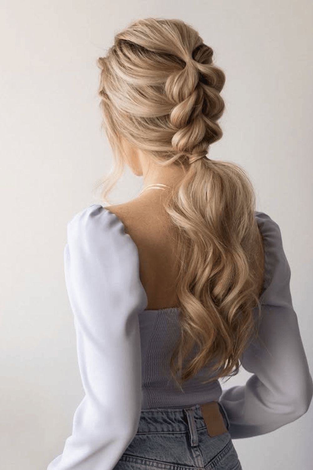 Mid-Back Visual Idea Mid-Back Visual Idea — Ponytail Hairstyles 2027 for School