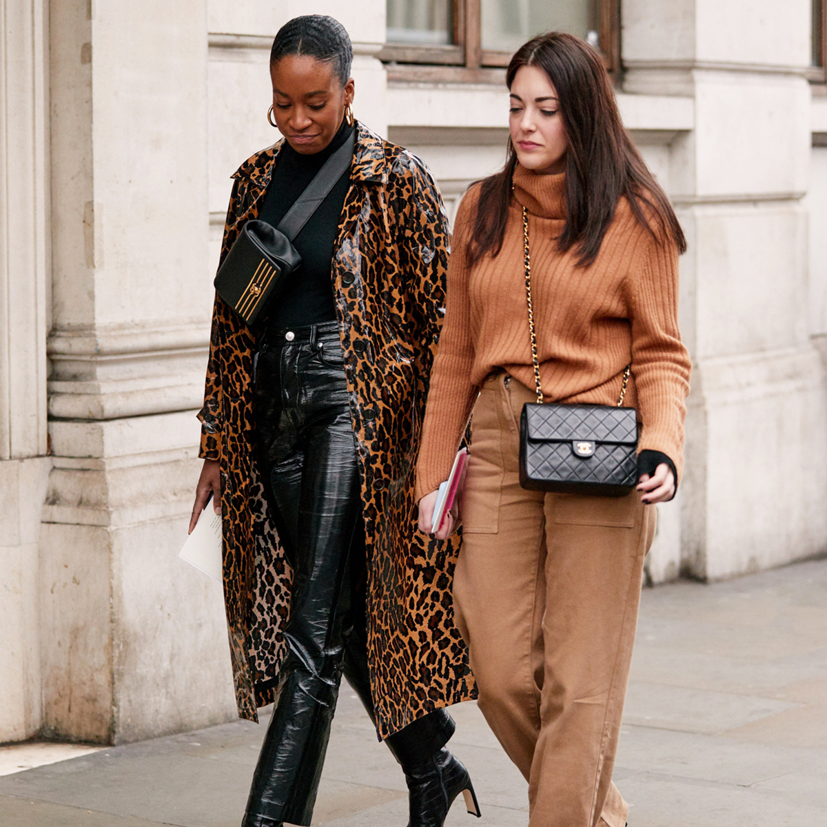 Statement Leopard Print Trench Coat Statement Leopard Print Trench Coat — Winter Outfits 2027 for Work