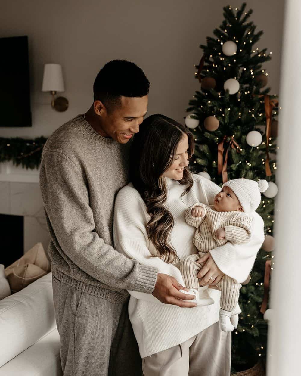 Neutral Cream And Beige Knitted Outfits Neutral Cream And Beige Knitted Outfits — Matching Family Christmas Outfits 2026