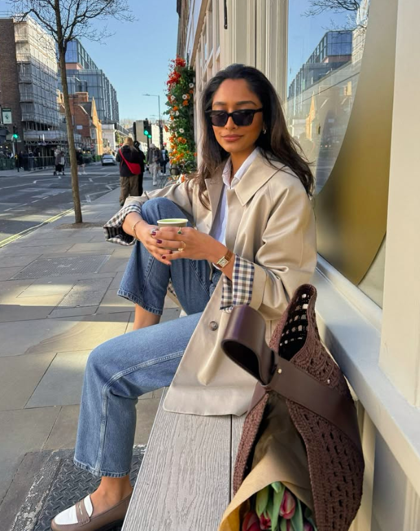 Casual Spring Ensemble with Beige Trench and Denim — Spring Outfits 2027 with Trench Coat